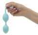 Розкішні вагінальні кульки PILLOW TALK - Frisky Teal з кристалом, діаметр 3,2 см, вага 49-75 гр SO2722 фото 5