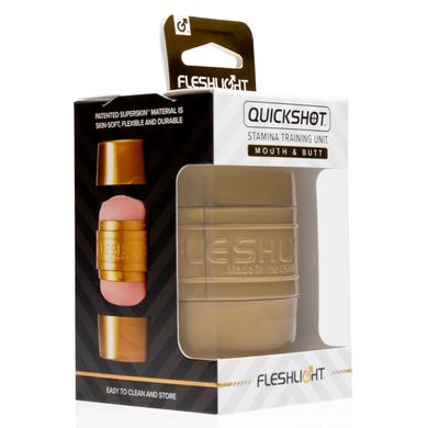 Мастурбатор Fleshlight Quickshot STU, компактний, чудово для пар і мінету SO4569 фото
