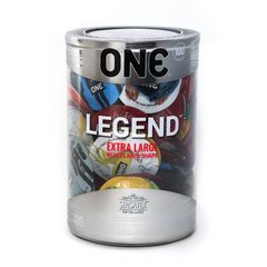 Набір презервативів ONE Legend Extra Large 100 шт, мегапак тюб SX0737 фото