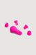Вибратор Adrien Lastic Caress Pink с крутящимися насадками для стимуляции эрогенных зон AD11091 фото 3