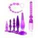 Анальний набір із 7 предметів - Фіолетовий - Анальні іграшки X00000185-1 фото 1