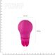 Вібратор Adrien Lastic Caress Pink з насадками для стимуляції ерогенних зон, які обертаються. AD11091 фото 5