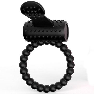 Эрекционное кольцо с вибрацией - Чёрный X00000263-2 фото