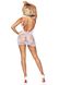 Ажурное платье-сетка Leg Avenue Lace mini dress with cut-outs White, one size SO7961 фото 7