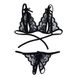 Беспроигрышный сексуальный комплект нижнего белья - Чёрный - XS/S/M – Эротическое бельё X00000126-1 фото 13