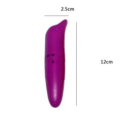 Вибратор массажер дельфин для стимуляции точки G - Фиолетовый – Вибраторы X00000191-2 фото