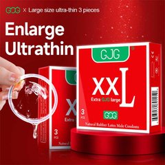 Презервативи "GJG XXL Extra large" - 3шт X0000757 фото