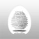 Мастурбатор-яйце Tenga Egg Silky II з рельєфом у вигляді павутини SO5492 фото 3