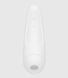Вакуумний кліторальний стимулятор Satisfyer Curvy 1+ White з керуванням через інтернет SO3781 фото 13