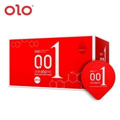 Ультратонкие презервативы Olo 0,01 RED - 10 шт X0000783 фото