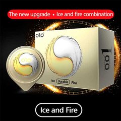 Ультратонкие презервативы "Olo Ice and Fire" - 10 шт X0000841 фото