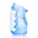 Мастурбатор Fleshlight Fleshskins Grip Blue Ice, надежная фиксация на руке, отлично для пар и минета F16623 фото 2