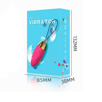 Яскраве віброяйце USB - Фіолетовий - Вібратори X0000401-2 фото
