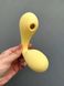 Вакуумный вагинально-клиторальный стимулятор Magic Motion Bobi Yellow, управление со смартфона SO5746 фото 6