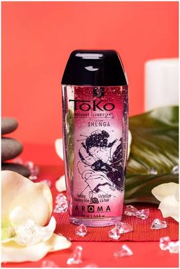 Лубрикант на водній основі Shunga Toko AROMA - Sparkling Strawberry Wine (165 мл), не містить цукру SO2532 фото