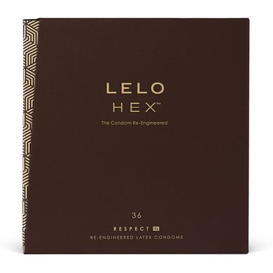 Презервативы LELO HEX Condoms Respect XL 36 Pack (мятая упаковка!!!) SO8133-R фото