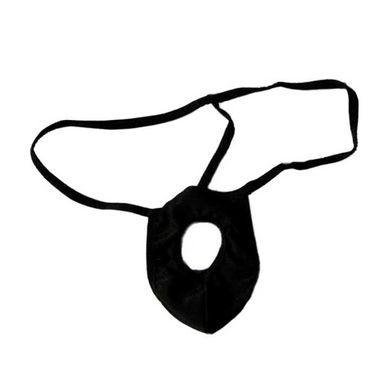 Чоловічі стрінги з діркою для пеніса - Чорний - S/M/L X00000122-4 фото
