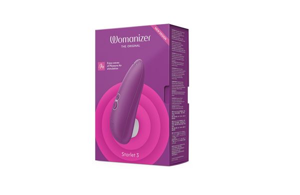 Вакуумний кліторальний стимулятор Womanizer Starlet 3 VIOLET SO8741 фото