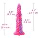 Силиконовый дилдо Hismith Awl Shape Silicone Dildo Monster Series SO9965 фото 2