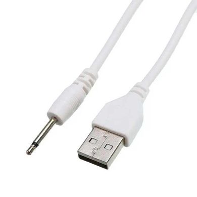 USB кабель для вібратора USB AUX DC 2,5 мм. Зарядний кабель для секс-іграшок X0000454 фото