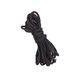 Джутова мотузка BDSM 8 метрів, 6 мм, черний колір SO5175 фото 1