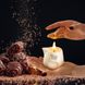 Масажна свічка Plaisirs Secrets Chocolate (80 мл) подарункова упаковка, керамічний посуд SO1845 фото 1