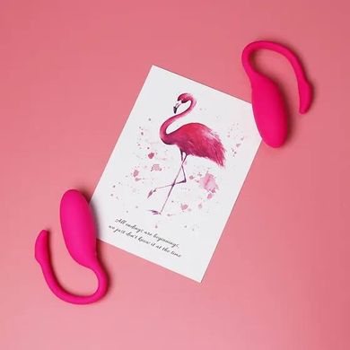 Смарт-виброяйцо Magic Motion Flamingo со стимулятором клитора, 3 вида упражнений Кегеля SO2686 фото