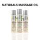 Масажна олія System JO - Naturals Massage Oil - Peppermint & Eucalyptus з натуральними ефірними олія SO6166 фото 11
