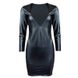 Латексна облягаюча сукня - Чорний - XS/S - Еротична білизна X0000340 фото 9