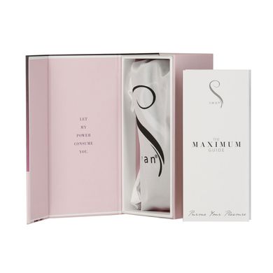 Віброкуля Swan Maximum + Comfy Cuff Pink, суперпотужна, різна інтенсивність, силіконова манжета SO8904 фото