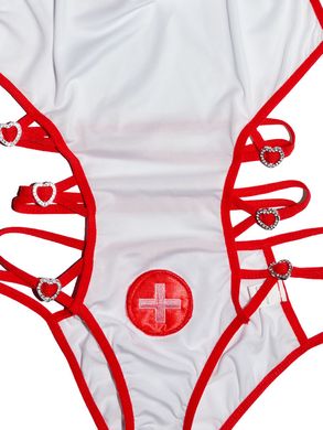 Ролевой костюм медсестры - S/M - Белый – Ролевые костюмы X0000064 фото