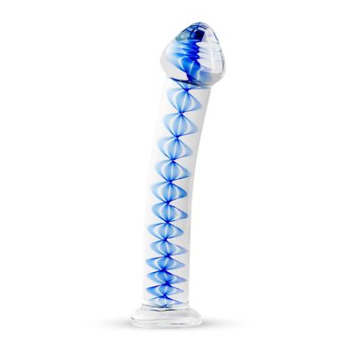 Скляний дилдо Gildo Glass Dildo No. 4, для точки G та простати SO8890 фото