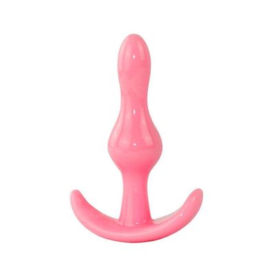 Набор мягких анальных пробок - Розовый - 4 шт (XS/S/M/L) – Анальные игрушки X0000447-1 фото