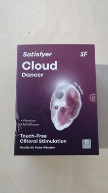 Вакуумний вібратор Satisfyer Cloud Dancer (Red) (м'ята упаковка!!!) SO8975-R фото