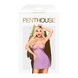 Мини-платье с кружевным лифом и стрингами Penthouse - Bedtime Story Purple S/M SO5235 фото 4