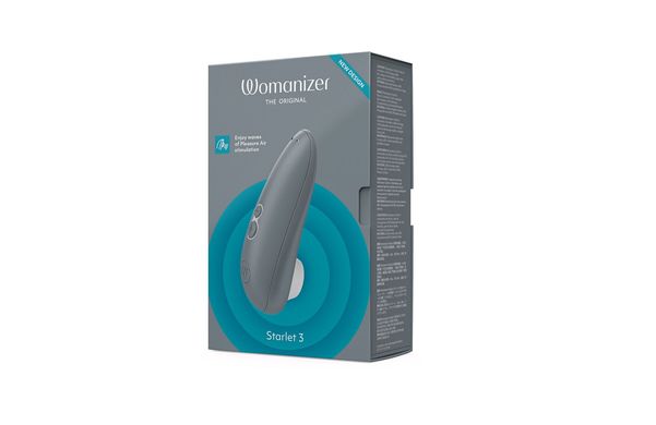 Вакуумний кліторальний стимулятор Womanizer Starlet 3 GREY SO8742 фото