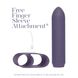 Минивибратор Je Joue - Classic Bullet Vibrator Purple с глубокой вибрацией и фиксацией на палец SO3040 фото 14
