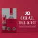 Гель для оральных ласк System JO Oral Delight - Strawberry Sensation (30 мл), эффект холод-тепло SO1496 фото 1