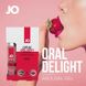 Гель для оральных ласк System JO Oral Delight - Strawberry Sensation (30 мл), эффект холод-тепло SO1496 фото 2