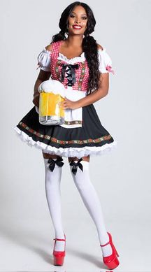 Баварский костюм «Октоберфест» Leg Avenue Beer Garden Babe L SO7925 фото