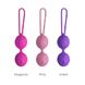 Вагинальные шарики Adrien Lastic Geisha Lastic Balls BIG Violet (L), диаметр 4см, вес 90гр AD40293 фото 6