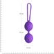 Вагинальные шарики Adrien Lastic Geisha Lastic Balls BIG Violet (L), диаметр 4см, вес 90гр AD40293 фото 4