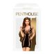 Міні-сукня з сюрреалістичним візерунком Penthouse - Juicy Poison Black XL SO5273 фото 10