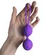 Вагінальні кульки Adrien Lastic Geisha Lastic Balls BIG Violet (L), діаметр 4 см, вага 90 гр AD40293 фото 8