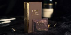 Презервативы LELO HEX Condoms Respect XL 36 Pack, тонкие и суперпрочные, увеличенный размер SO8133 фото