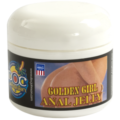 Анальный гель-смазка DocJohnson Golden Girl Anal Jelly (43 мл) на масляной основе, увлажняющий SO1568 фото