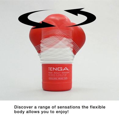 Мастурбатор Tenga Rolling Head Cup Gentle с интенсивной стимуляцией головки SO4552 фото
