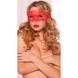 Еротична ажурна маска на очі - Червоний - Еротична білизна X00000223-2 фото 5