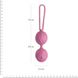 Вагінальні кульки Adrien Lastic Geisha Lastic Balls BIG Pink (L), діаметр 4 см, вага 90 гр AD40301 фото 3