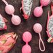Вагінальні кульки Adrien Lastic Geisha Lastic Balls BIG Pink (L), діаметр 4 см, вага 90 гр AD40301 фото 9